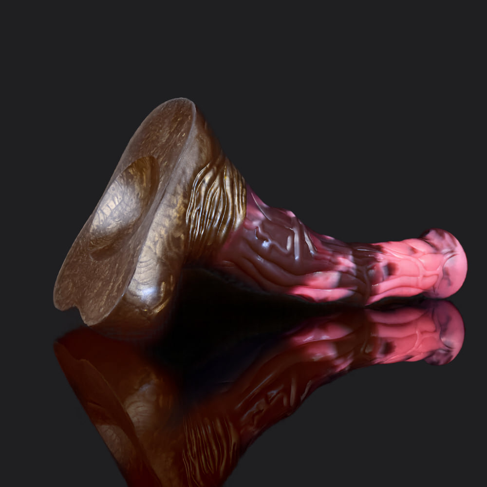 Dragon Dildo® | Horse Dildo - Bold Ruler Colour: Brown & Pink