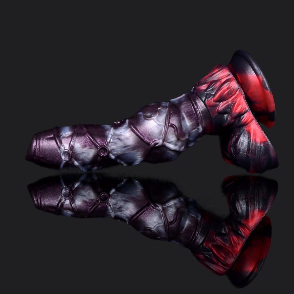 Dragon Dildo® | Dark Ice Monster Dildo - Alastor Colour: Dark Ice Monster