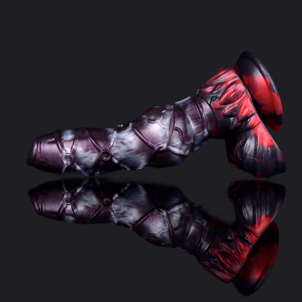 Dragon Dildo® | Dark Ice Monster Dildo - Alastor Colour: Dark Ice Monster