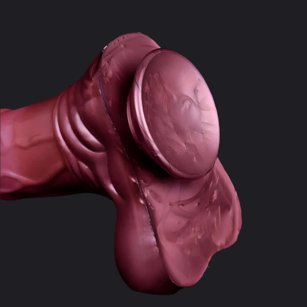 Horse Dildo - Mammoth showing flared tip and ribbed shaft for enhanced pleasure.