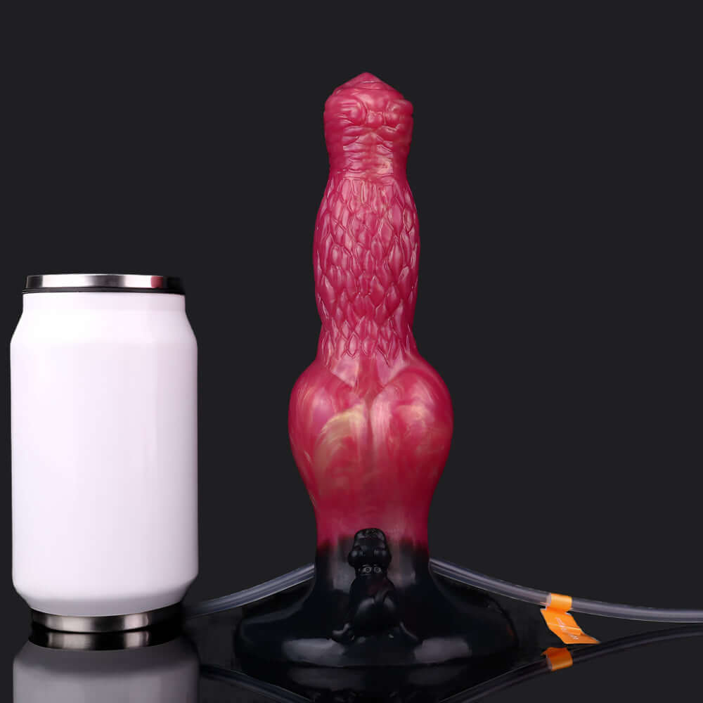 Dragon Dildo™ | Amarok - Ejaculating Inflatable Wolf Dildo Colour: Shadowflame