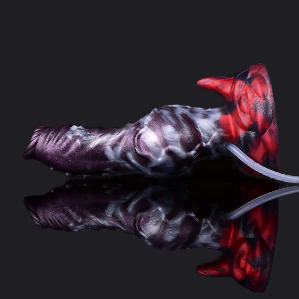 Dragon Dildo® | Dark Ice Monster Ejaculating Dildo - Ikuutayuq Colour: Dark Ice Monster