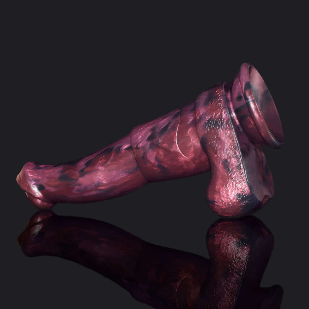 Canine Dildo - Ben, a flexible and sturdy 23.5cm toy for tail-wagging pleasure, Dragon Dildo Europe.