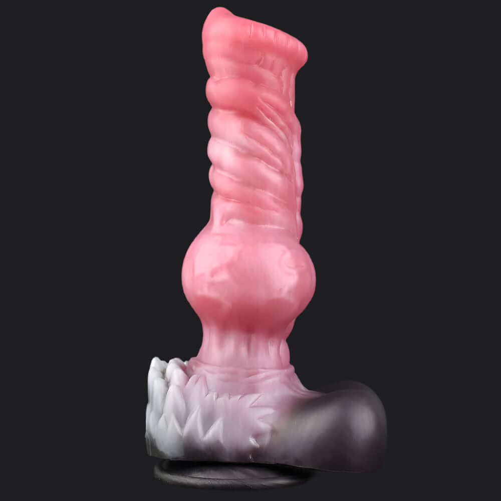 Werewolf Prince dragon dildo showcasing its unique design and colors for wild delight.