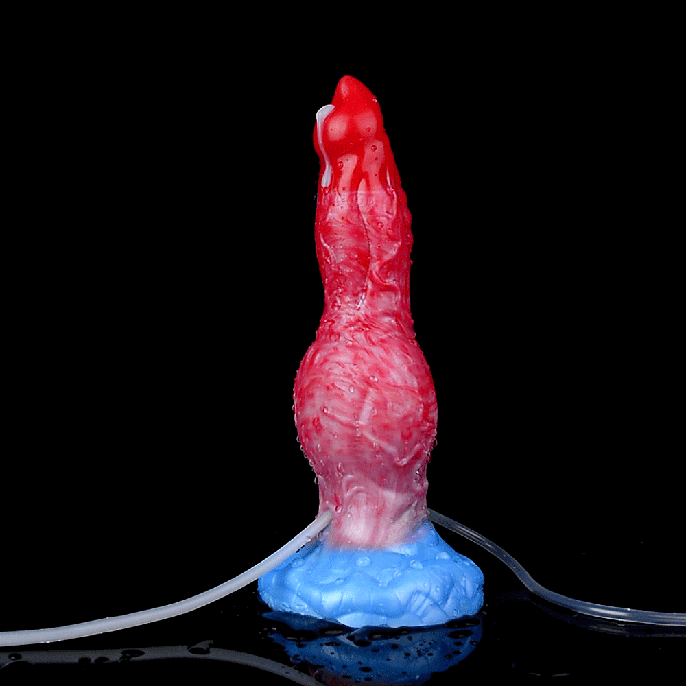 Dragon Dildo™ | Chimera - Ejaculating Inflatable Dildo Colour: Red