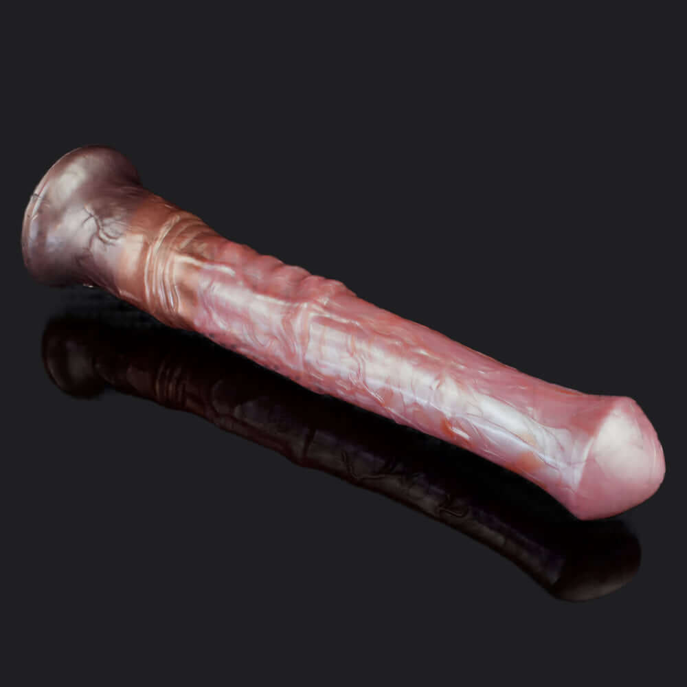Horse Dildo - Bucephalus, 29cm total size, 27cm insertable length, 5cm diameter, Dragon Dildo Europe.