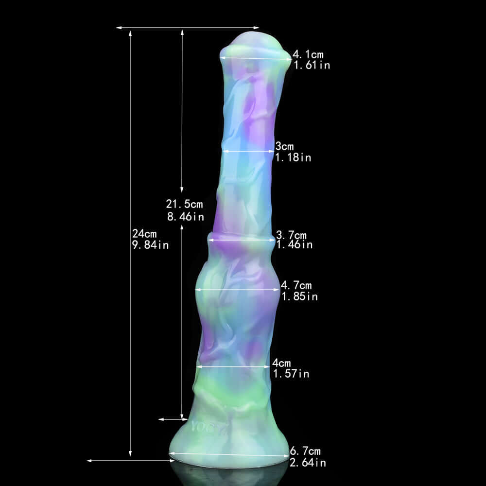 Dragon Dildo® | Goldenmane Unicorn Dildo Color: Ethereal