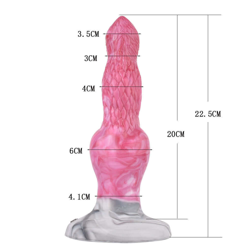 Dragon Dildo® | Amarok - Ejaculating Wolf Dildo Colour: Pink