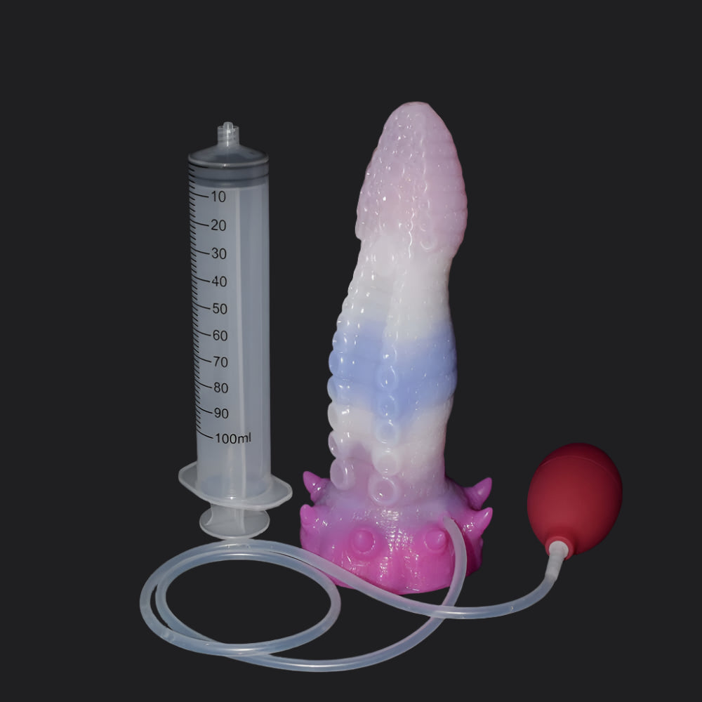 Dragon Dildo™ | Ejaculating Kraken Tentacle Dildo Color: Fairy Floss