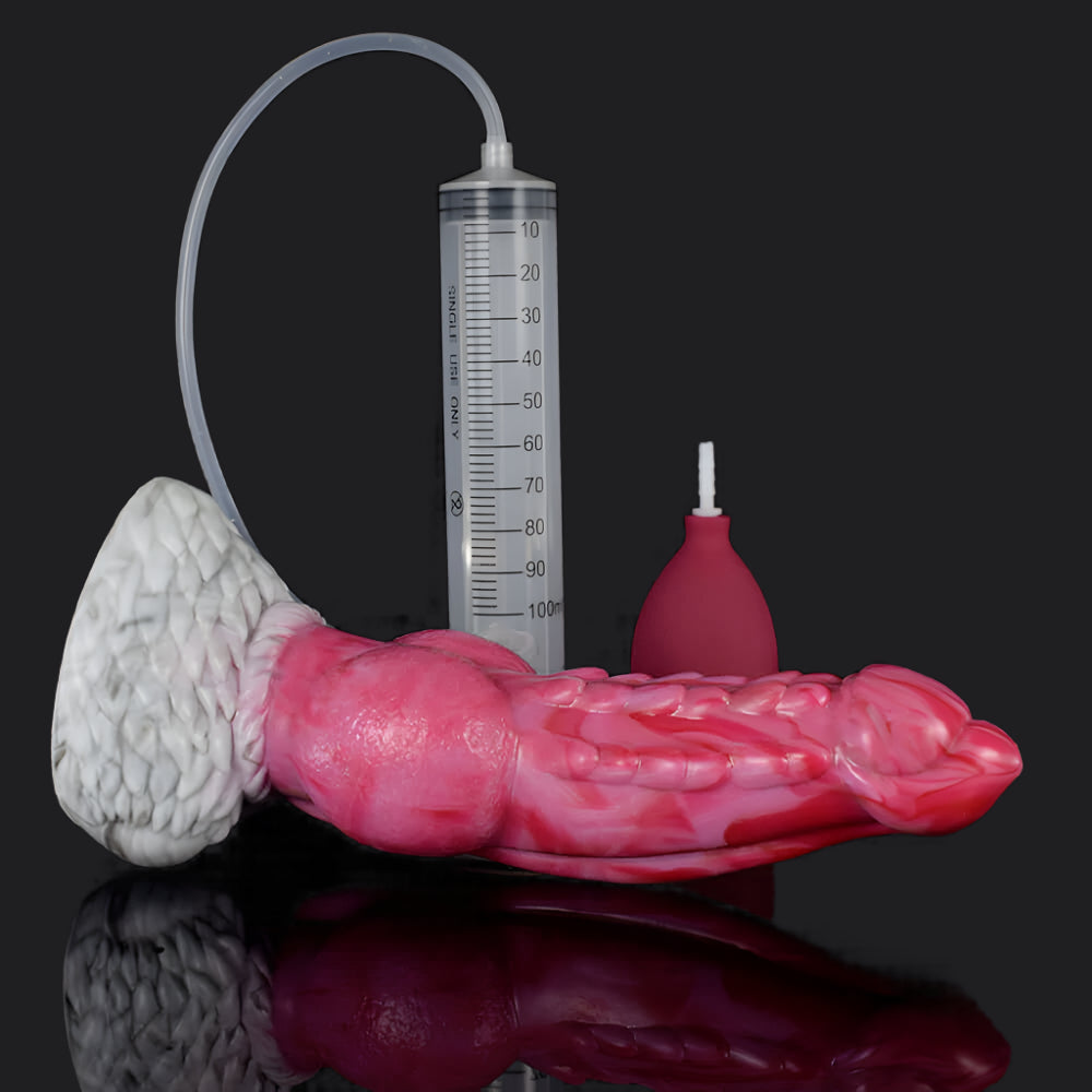 Dragon Dildo™ | Primordial Werewolf - Ejaculating Dildo Colour: Pink