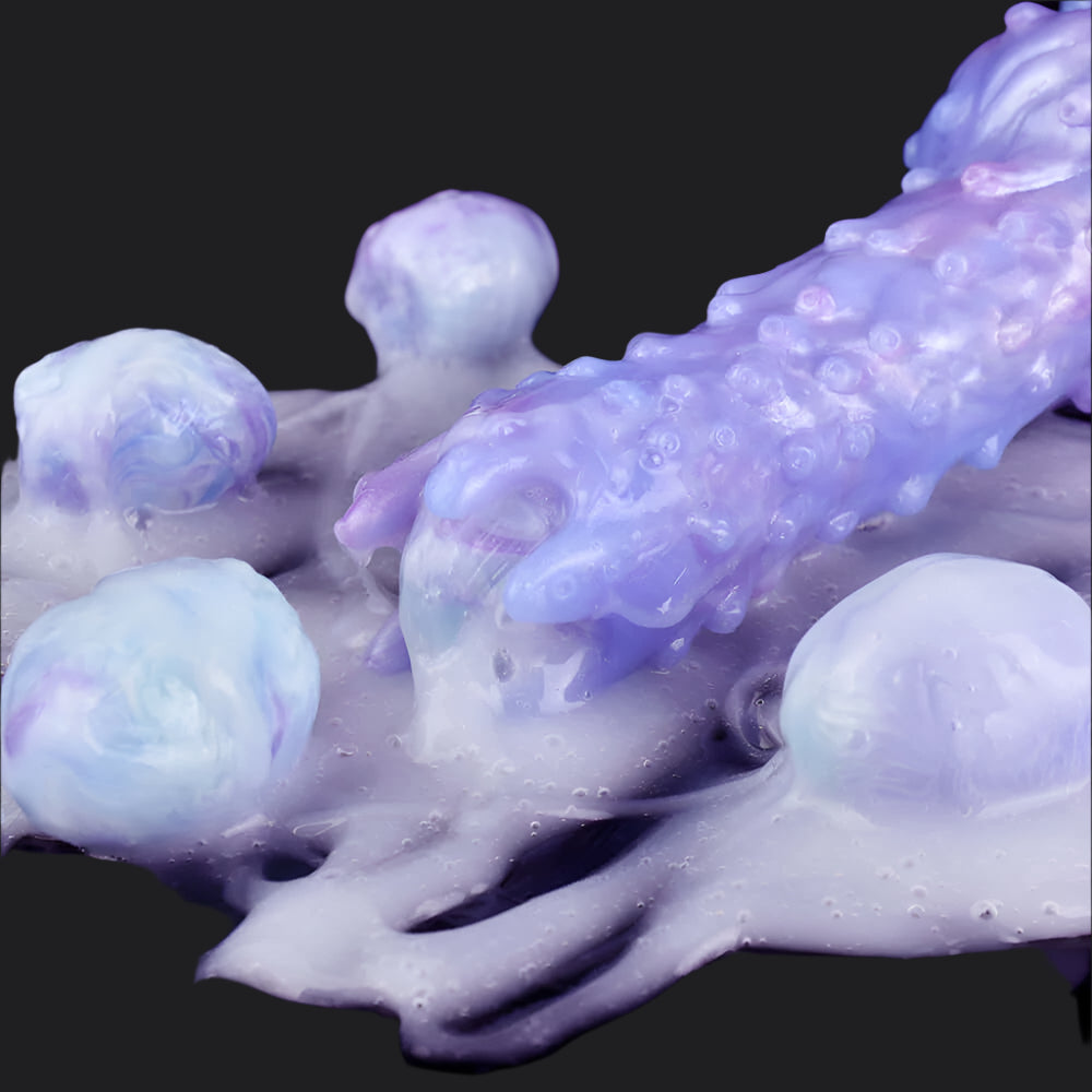 Dragon Dildo™ | Zerg Ovipositor Alien Dildo Color: Celestial Frost