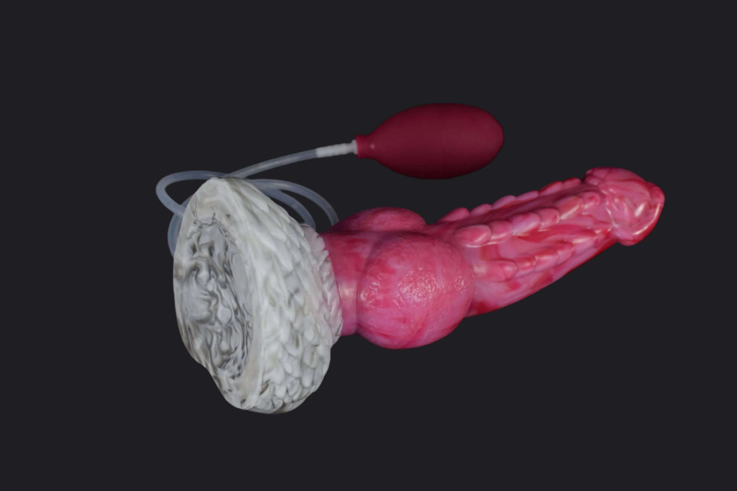 Primordial Werewolf - Ejaculating Dildo with textured shaft and double knot base, perfect for thrilling pleasure in Europe.