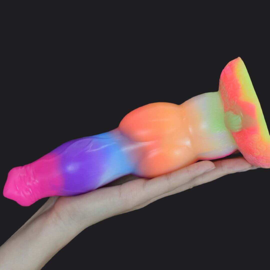 Dragon Dildo® | Retriever Dildo Color: Rainbow