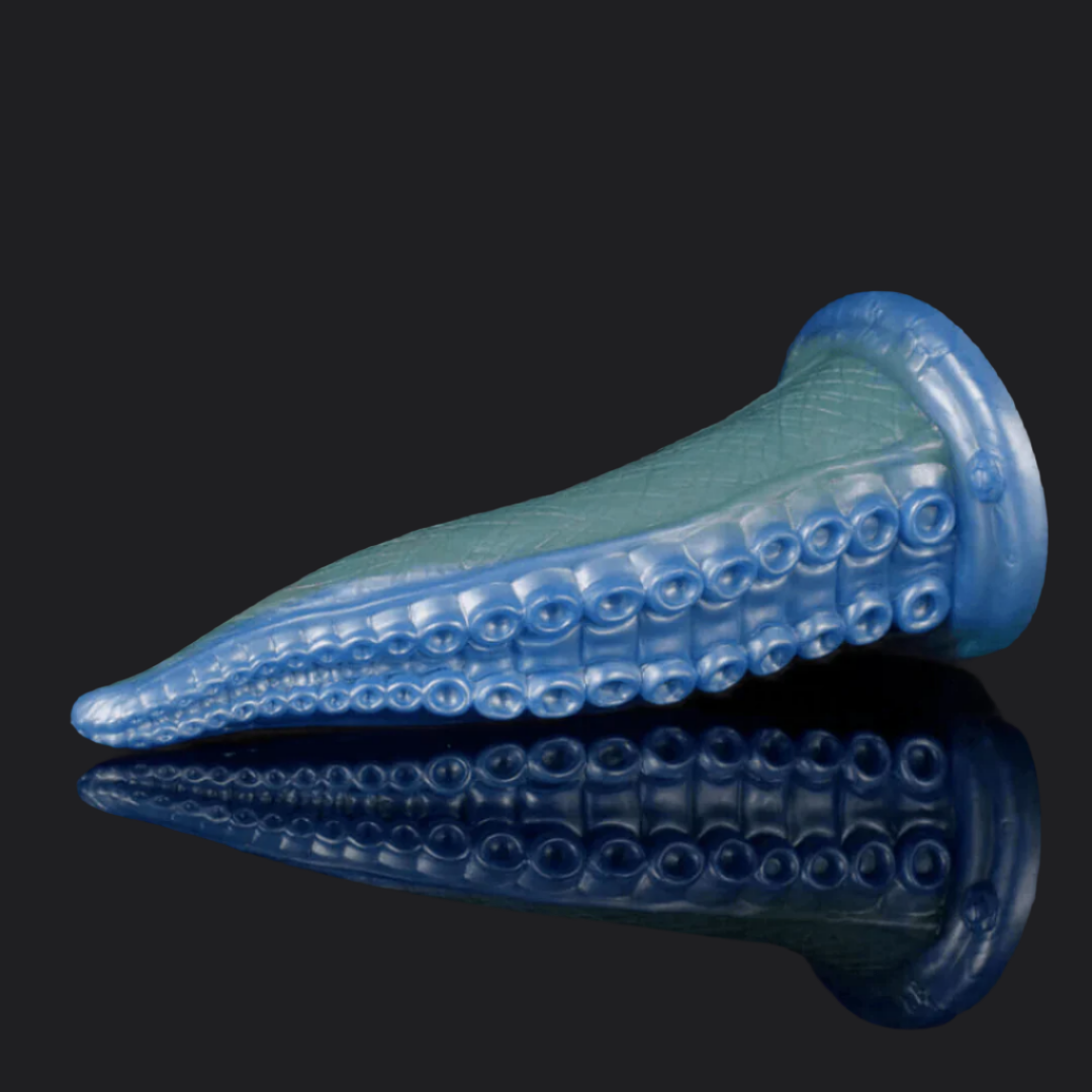 Dragon Dildo™ | Deep Blue Octopus Tentacle Dildo Colour: Blue