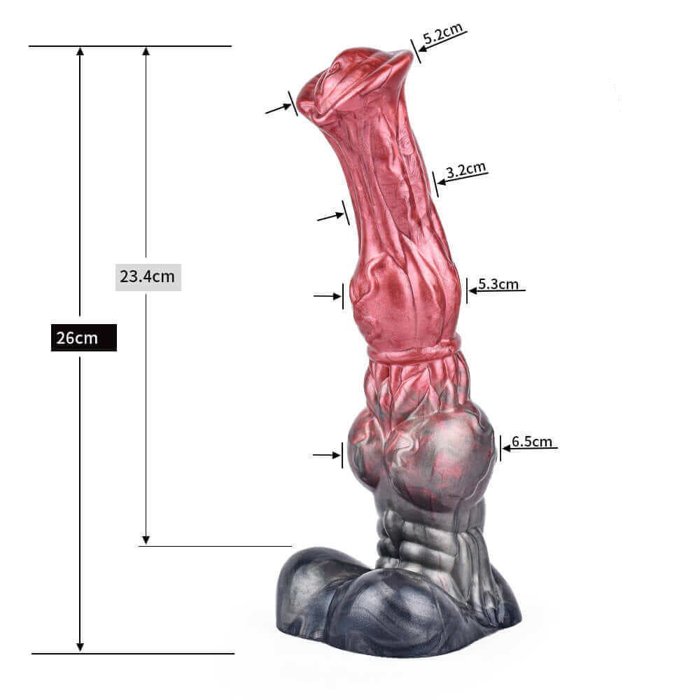 Dragon Dildo™ | Akhal Tekes Horse Dildo - Zenyatta Colour: Akhal Tekes
