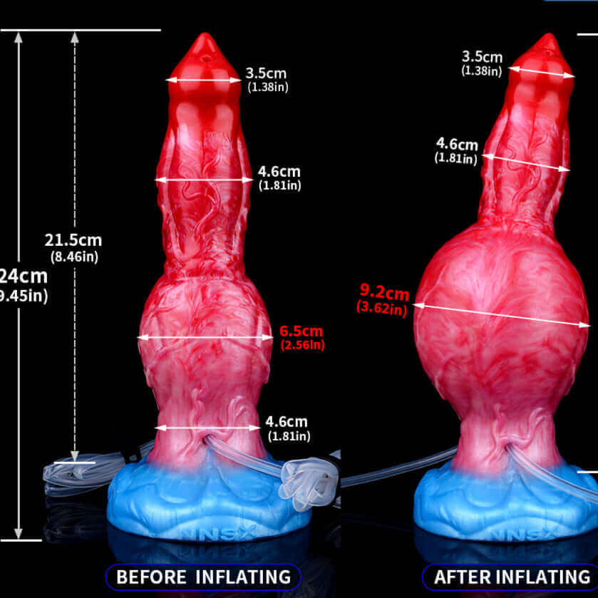Chimera - Ejaculating Inflatable Dildo - Dragon Dildo™