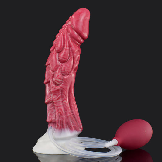 Dragon Dildo™ | Black Dragon - Ejaculating Dildo Colour: Red