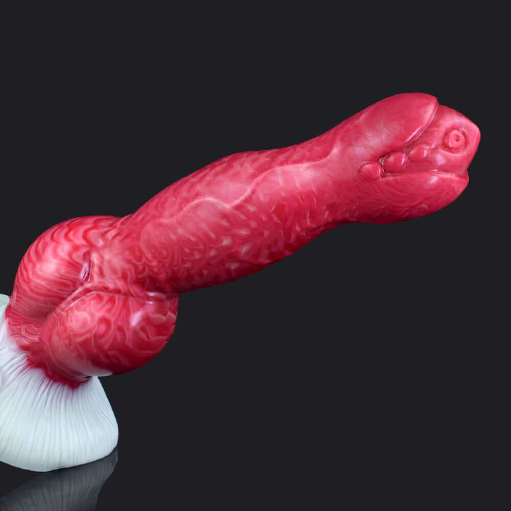 Dragon Dildo® | Cerberus Dildo Color: Blood Wyrm