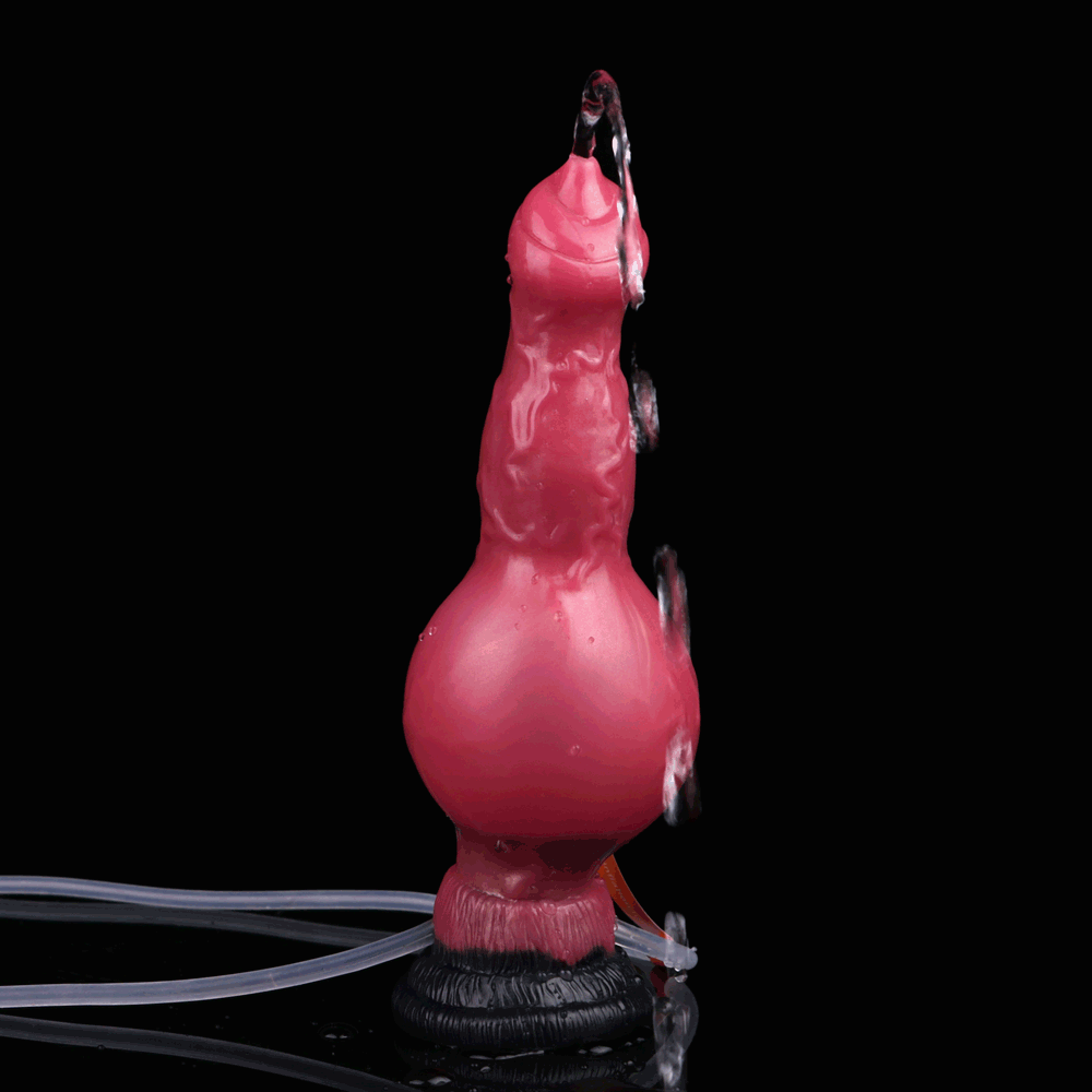 Dragon Dildo™ | Sköll – Ejaculating Inflatable Wolf Dildo Colour: Shadowflame