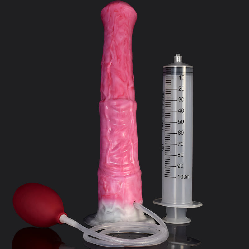 Dragon Dildo™ | Sampson - Ejaculating Horse Dildo Colour: Pink