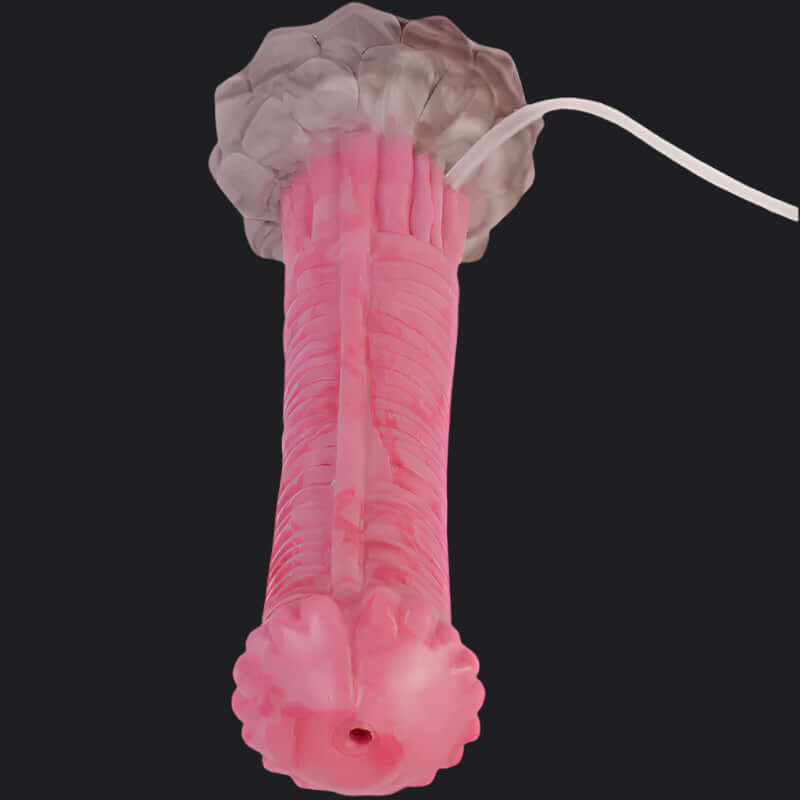 Srepnia - Ejaculating Dildo, a lifelike, 27 cm dragon dildo for intense pleasure and squirt function, available in Europe.