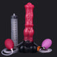 Dragon Dildo™ | Tikbalang – Squirting Inflatable Horse Dildo Colour: Shadowflame