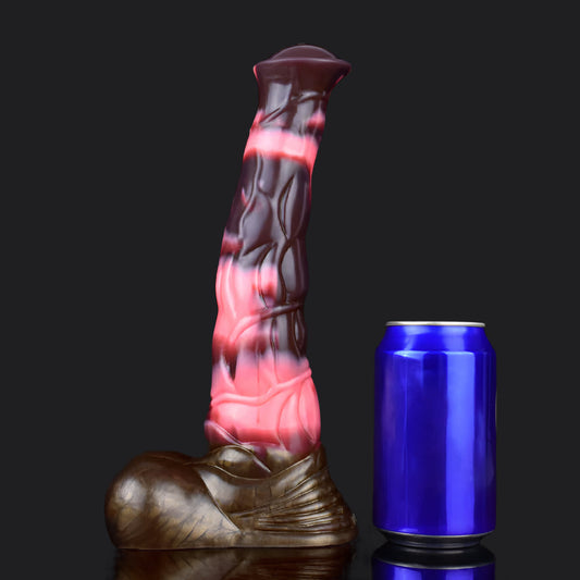 Dragon Dildo™ | Horse Dildo - Sunday Silence Colour: Brown & Pink