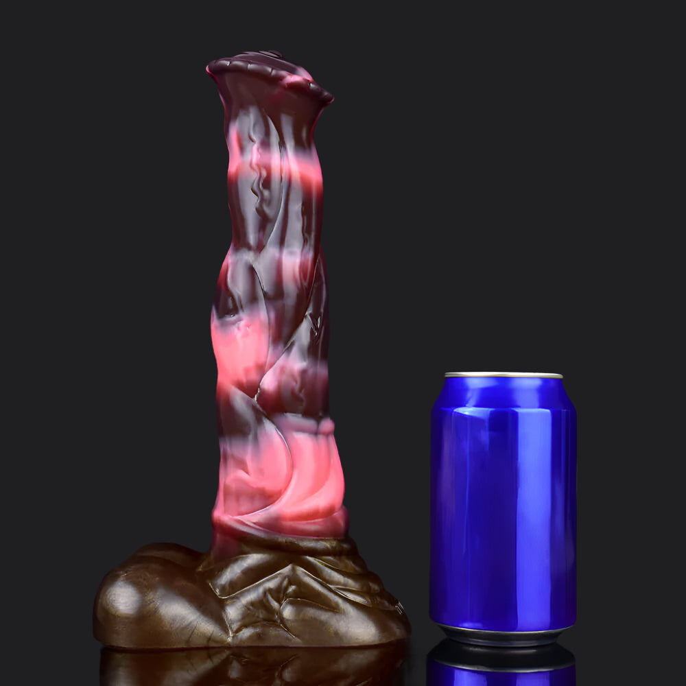 Dragon Dildo™ | Horse Dildo - Phar Lap Colour: Brown & Pink