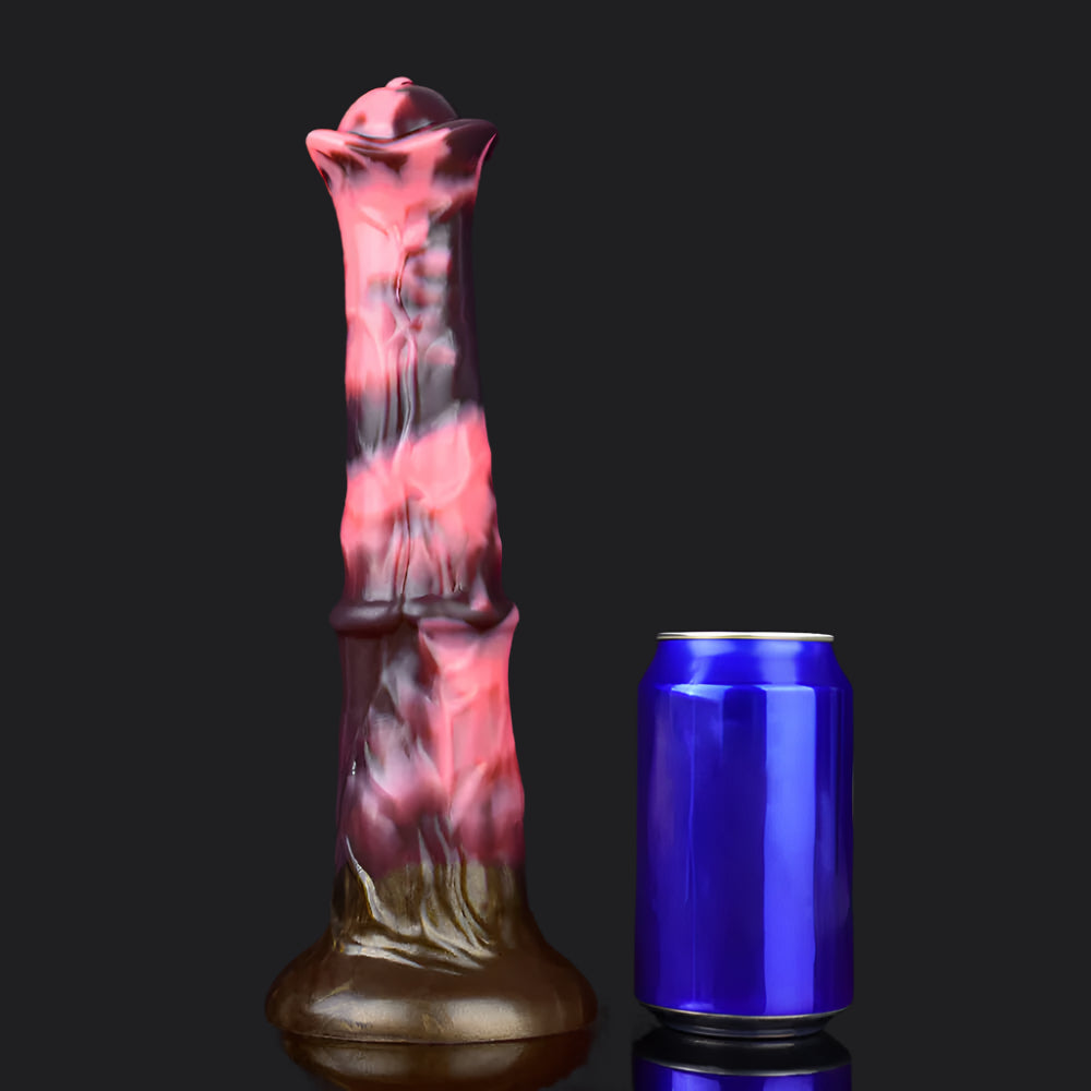 Dragon Dildo™ | Horse Dildo - Native Dancer Colour: Brown & Pink
