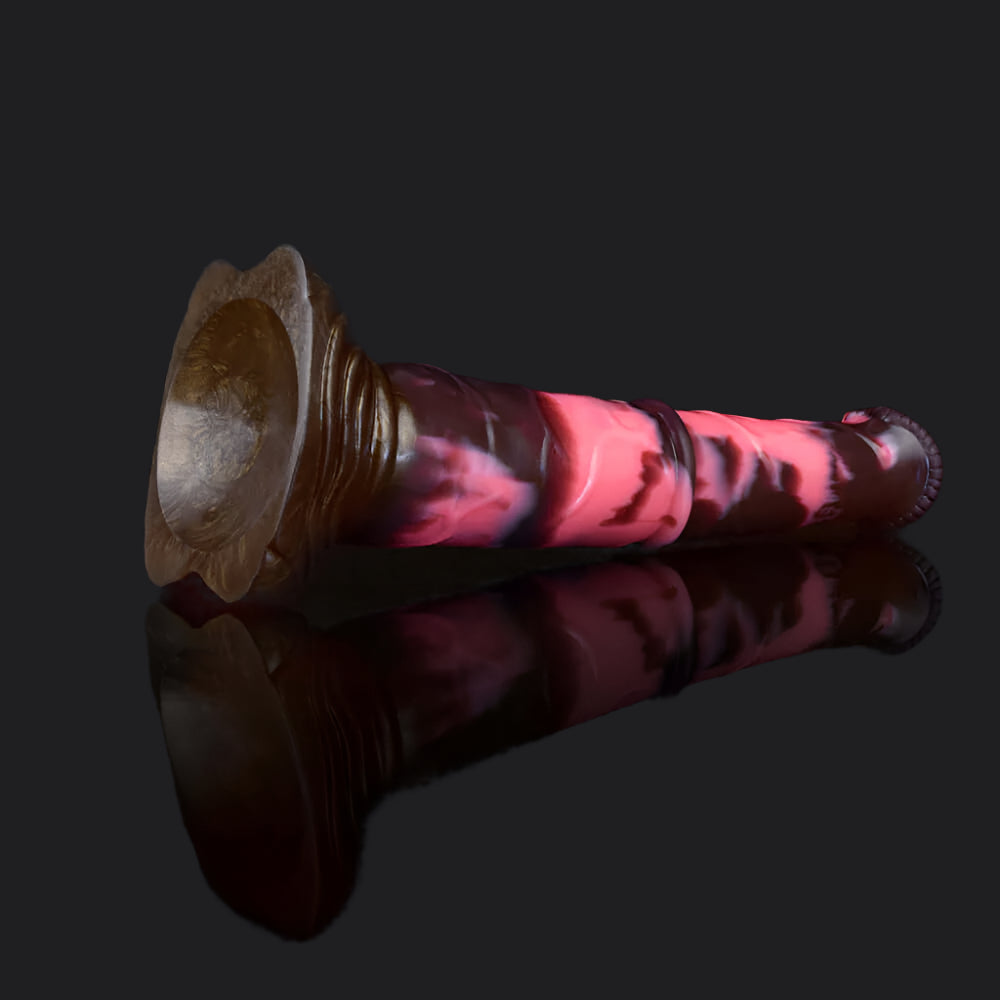 Dragon Dildo™ | Horse Dildo - Count Fleet Colour: Brown & Pink