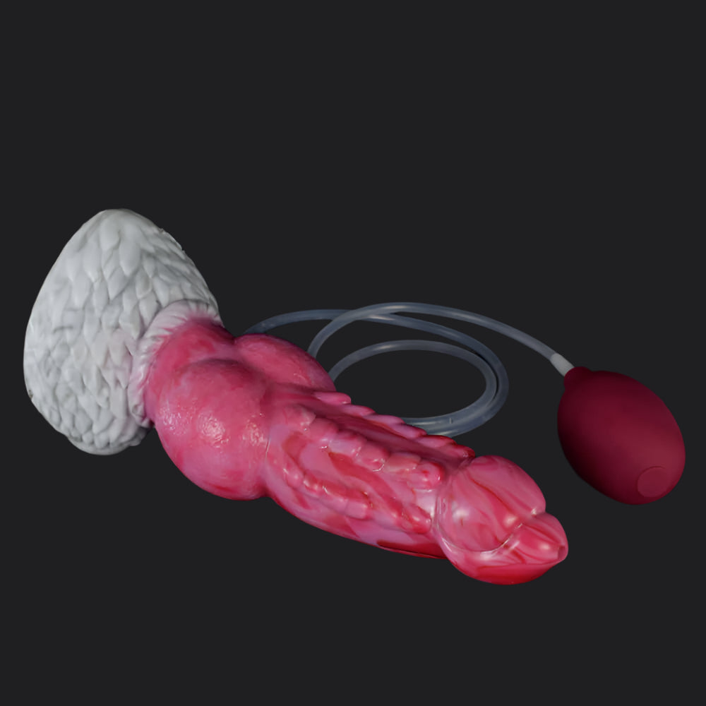 Dragon Dildo™ | Primordial Werewolf - Ejaculating Dildo Colour: Pink