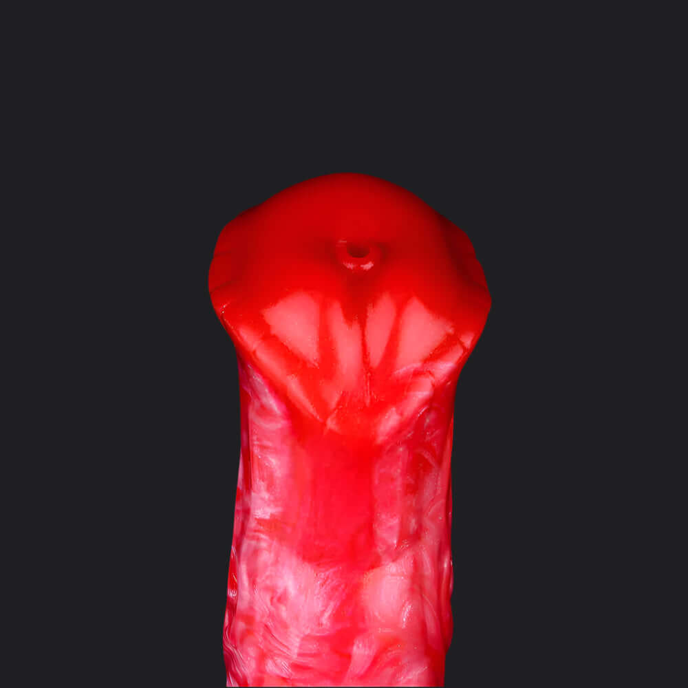 Dragon Dildo™ | Karkadann - Ejaculating Inflatable Dildo Colour: Red