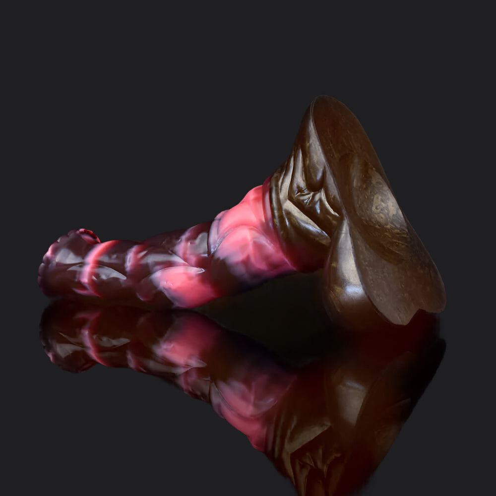 Dragon Dildo™ | Horse Dildo - Phar Lap Colour: Brown & Pink