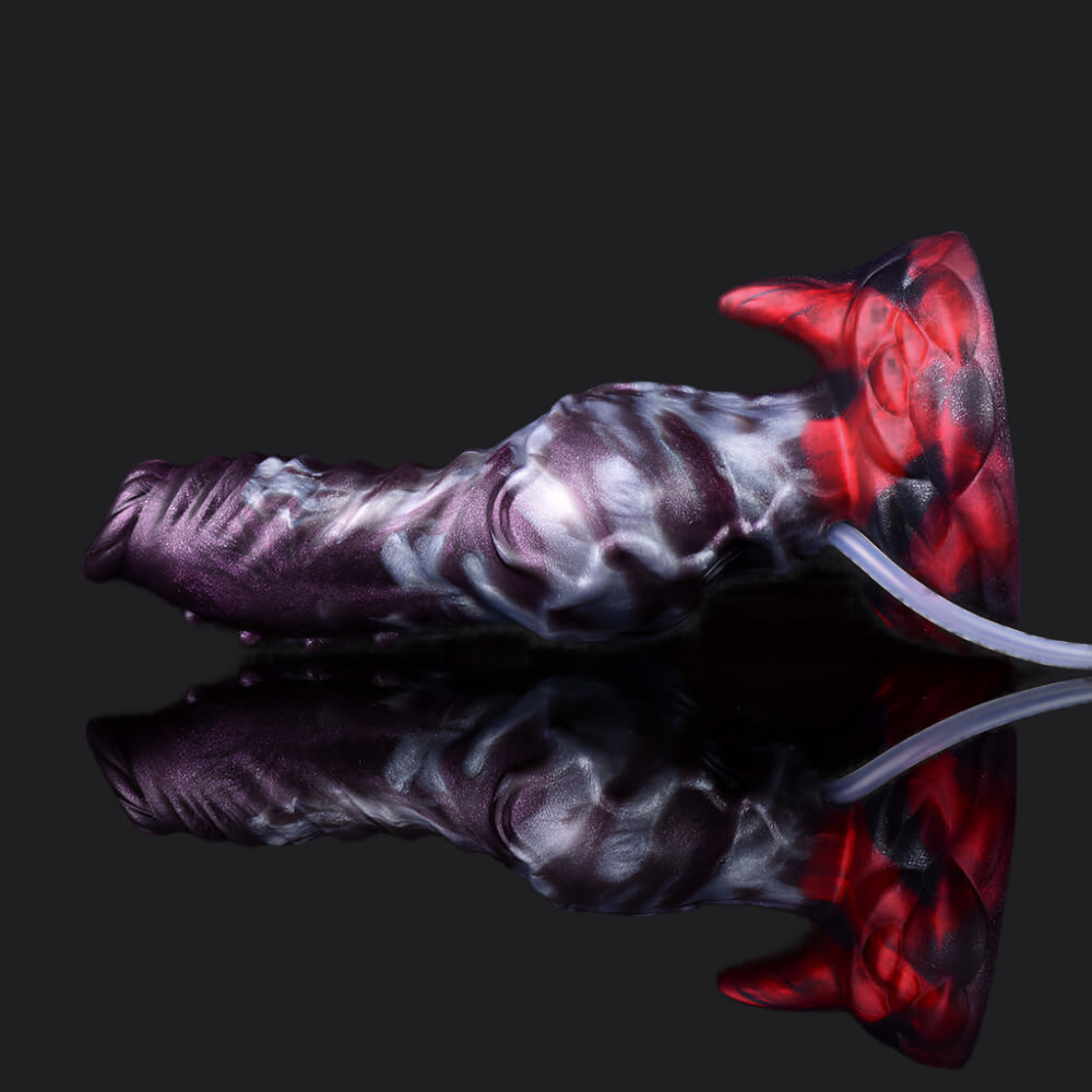 Dragon Dildo™ | Dark Ice Monster Ejaculating Dildo - Ikuutayuq Colour: Dark Ice Monster