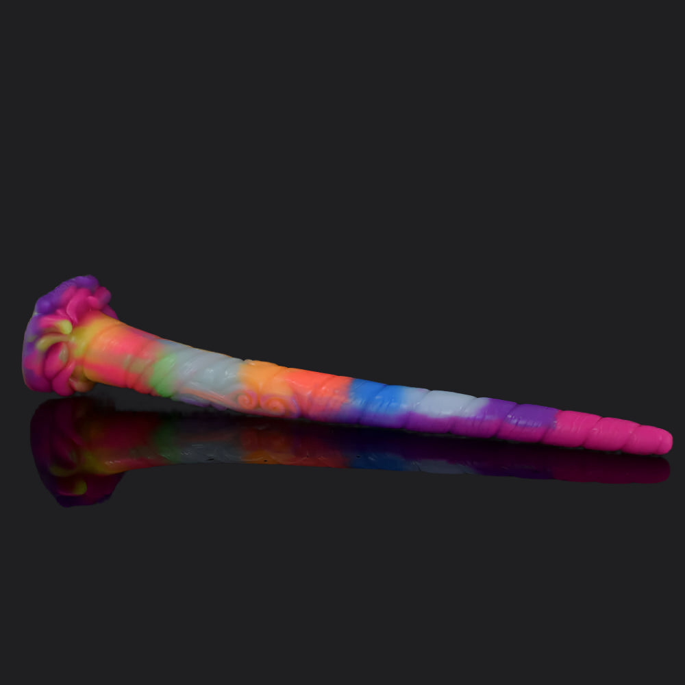 Dragon Dildo™ | Unicorn Horn Dildo Colour: Rainbow