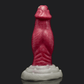 Dragon Dildo - Shadow Dragon with intricate scales and curves, total length 18cm for fantastical pleasure.