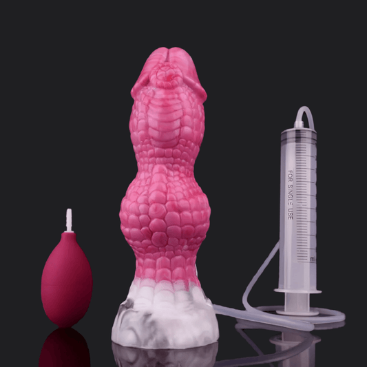 Dragon Dildo™ | Qilin - Ejaculating Dildo Colour: PInk