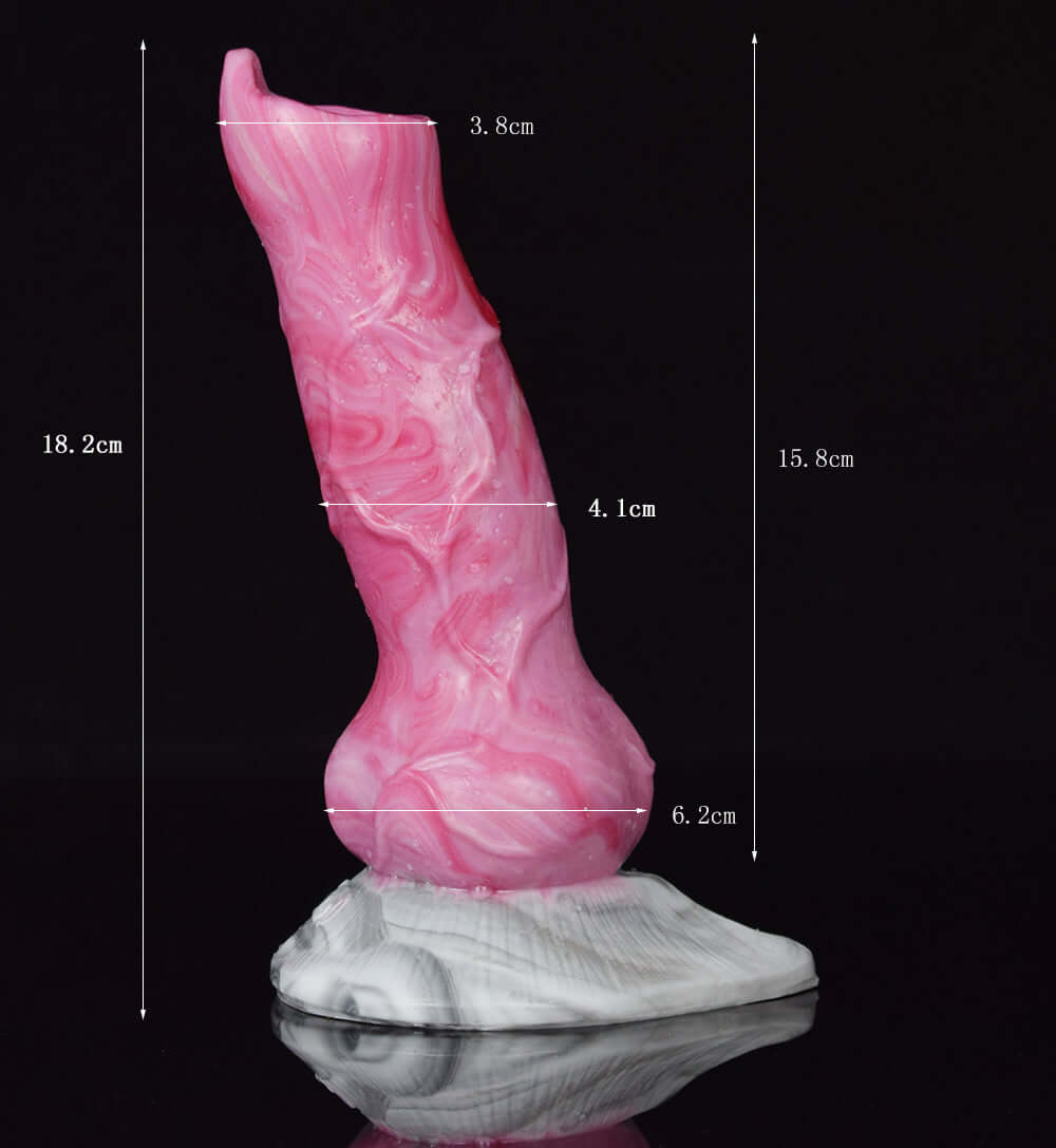 Dragon Dildo™ | Husky Dog Dildo Colour: Pink