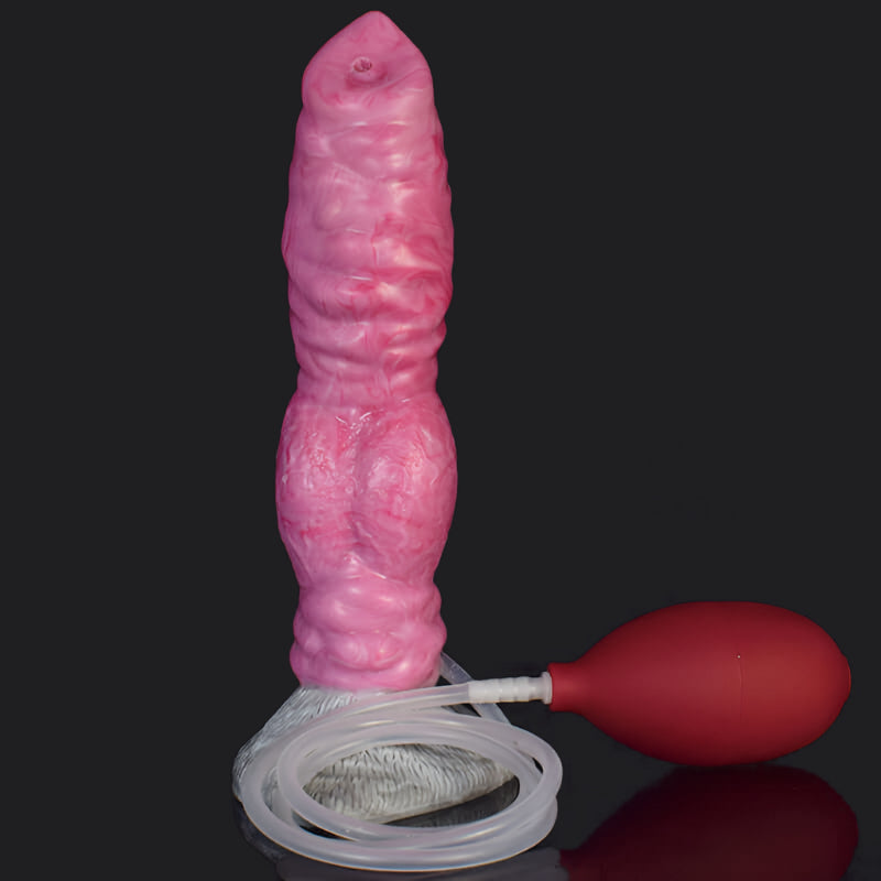 Dragon Dildo™ | Ejaculating Wolf Dildo Colour: Pink