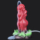 Dragon Dildo™ | Swamp Monster Grendel - Ejaculating Dildo Colour: Red