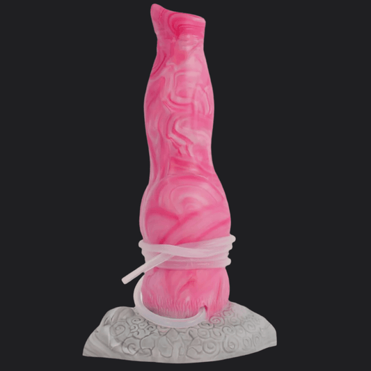 Dragon Dildo™ | Ejaculating Dog Dildo - Retriever Colour: Pink