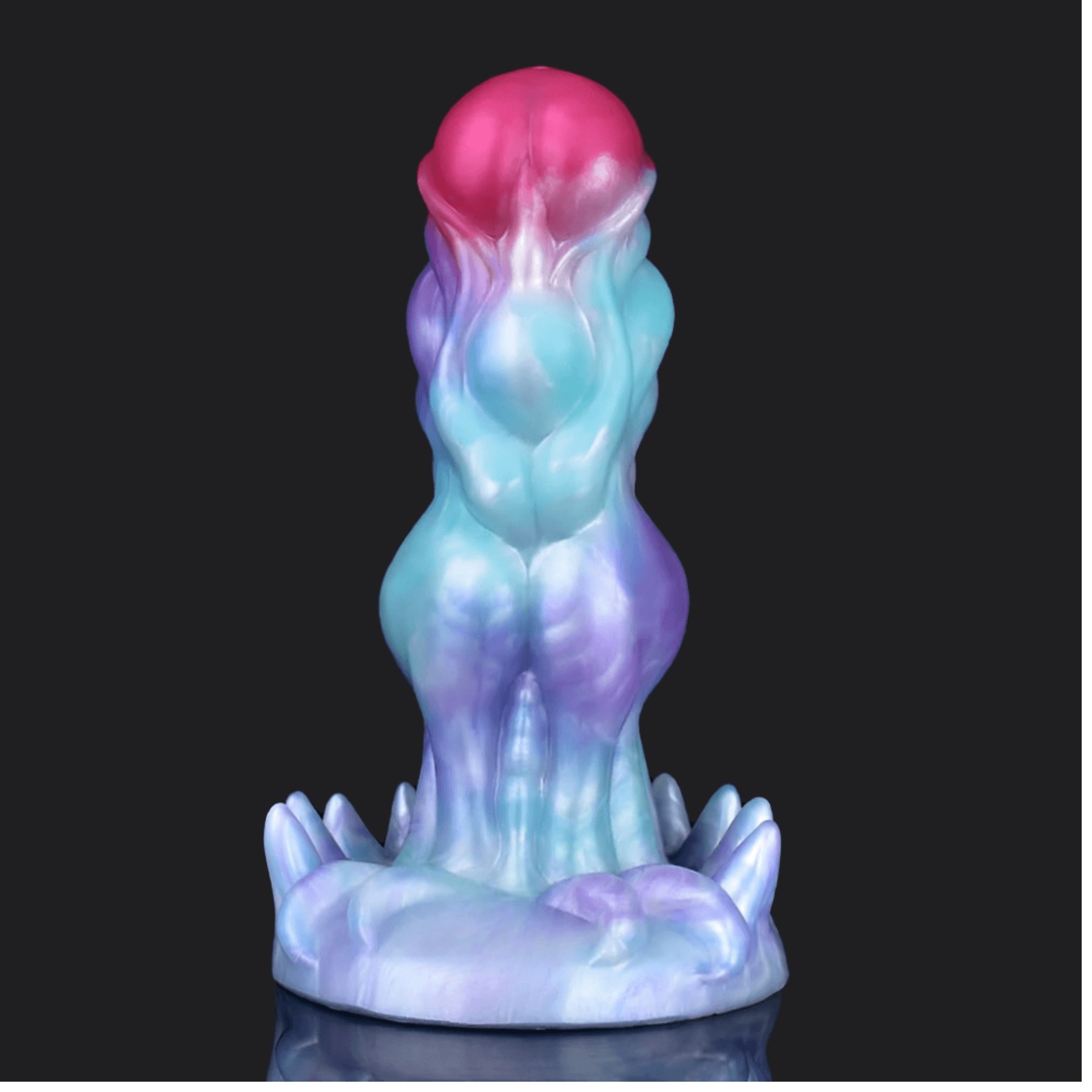 Grendel Monster Dildo in vibrant colors, designed for fantasy exploration and adventure. Unique dragon dildo for passionate experiences.