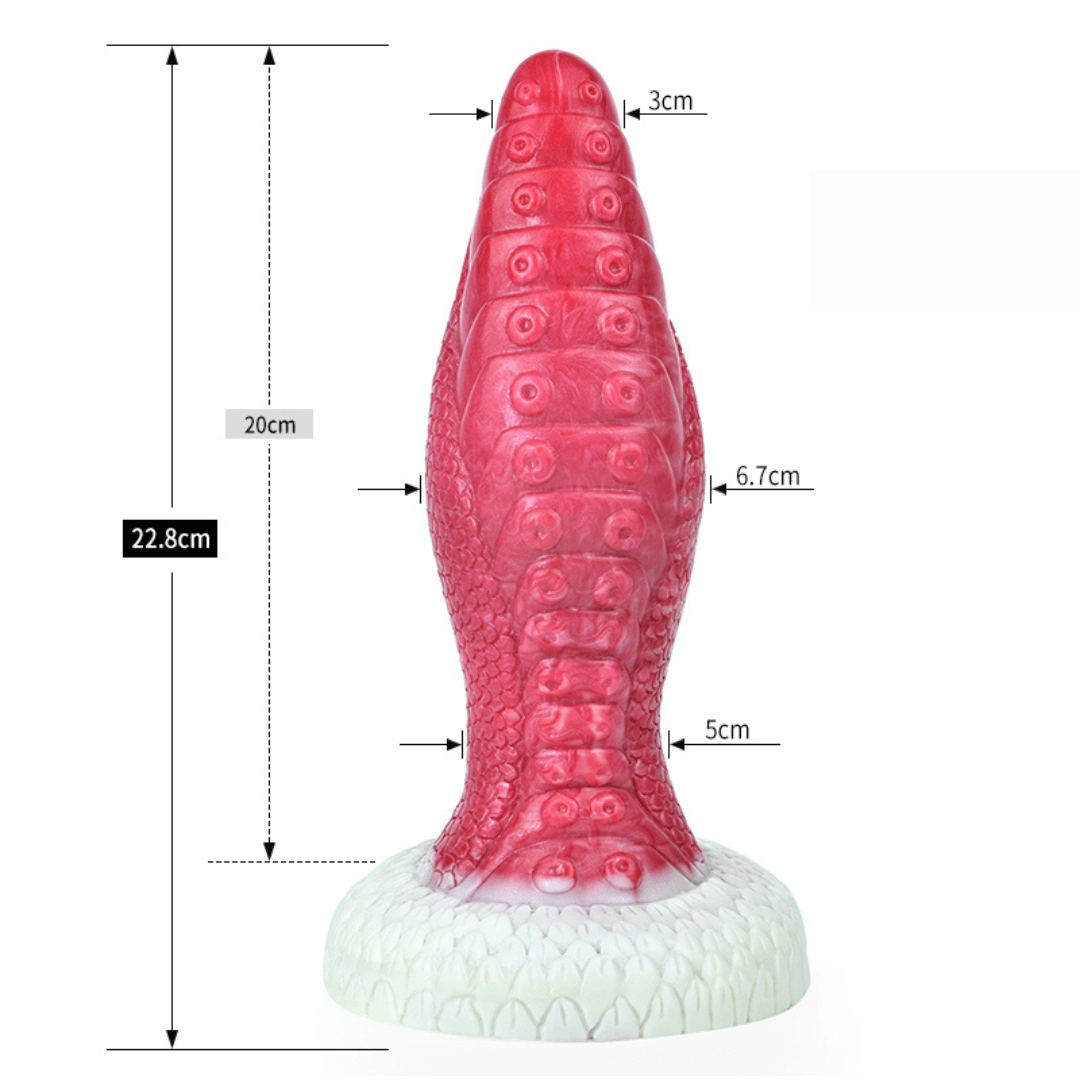 Dragon Dildo™ | Touka Tentacle Monster Colour: Red