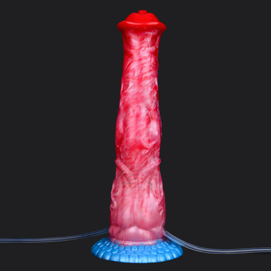 Dragon Dildo™ | Black Caviar - Ejaculating Inflatable Dildo Colour: Red