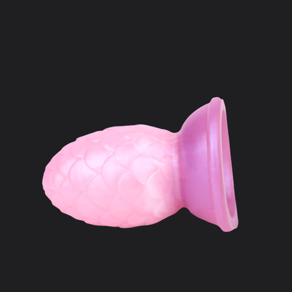 Dragon Dildo™ | Tiamat Egg Butt Plug Color: pink