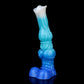 Kelpie horse dildo in the Tideborn colourway -- platinum silicone -- Dragon Dildo®