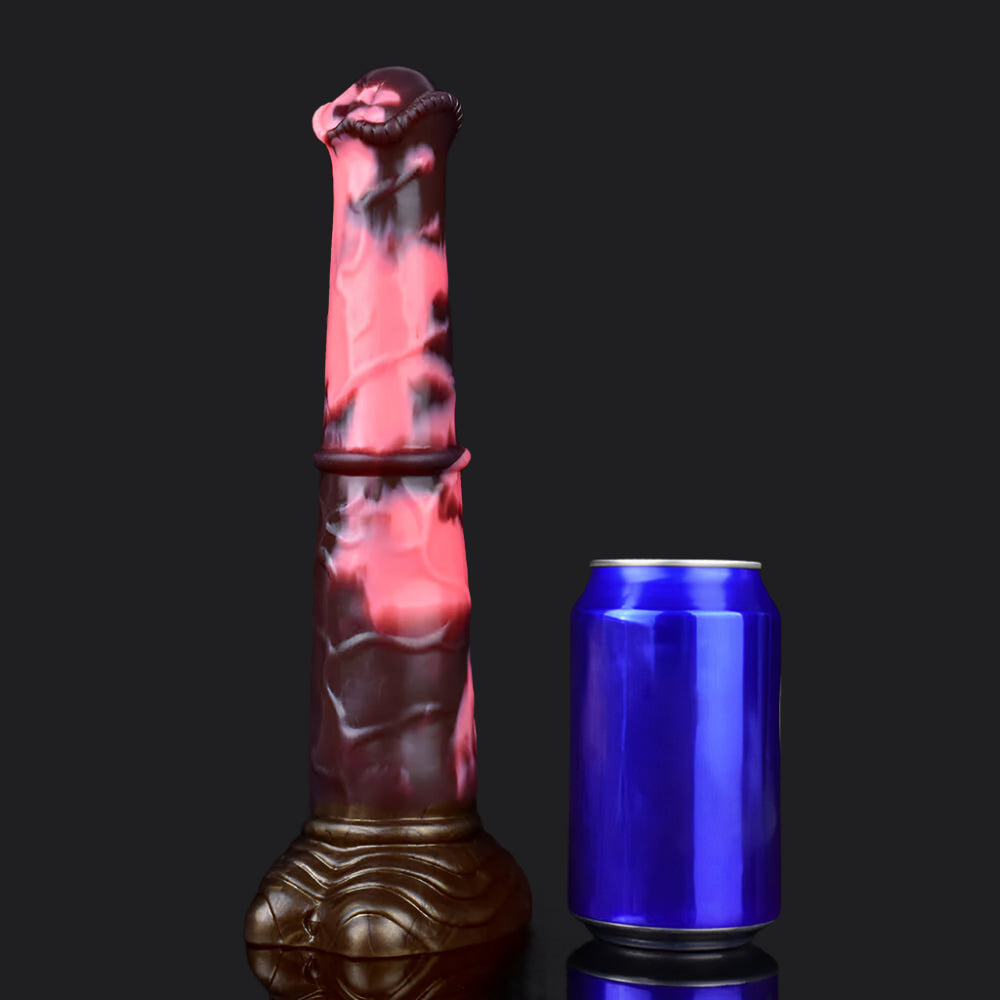 Dragon Dildo™ | Horse Dildo - Count Fleet Colour: Brown & Pink