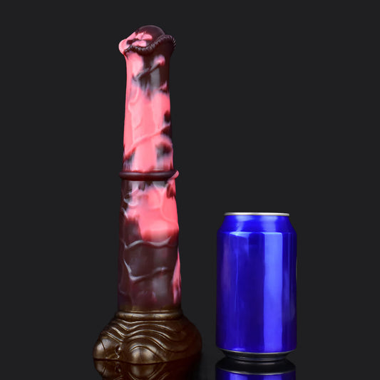 Dragon Dildo™ | Horse Dildo - Count Fleet Colour: Brown & Pink