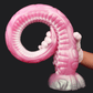 Octopus Elder Tentacle Dildo in pink, featuring suction base and flexible design for enhanced pleasure. Ideal for adventurous journeys.