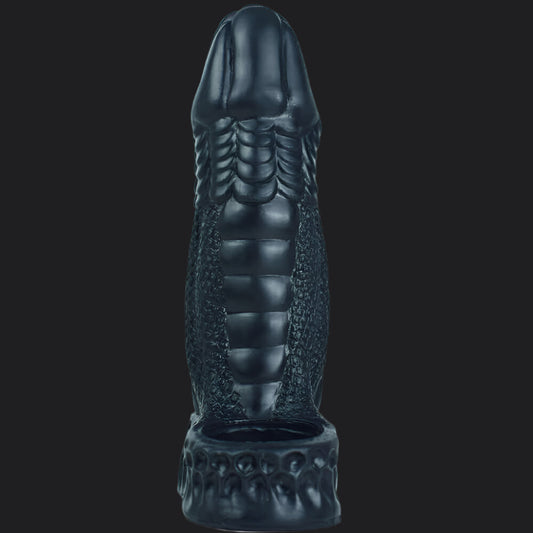 Dragon Dildo™ | Io Dragon Penis Extender Sleeve - Black Colour: Black
